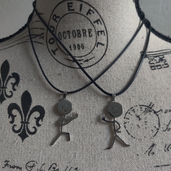 ๐ Hand Crafted Middle Finger "F You" Necklace (2/$15) - Picture 4 of 7